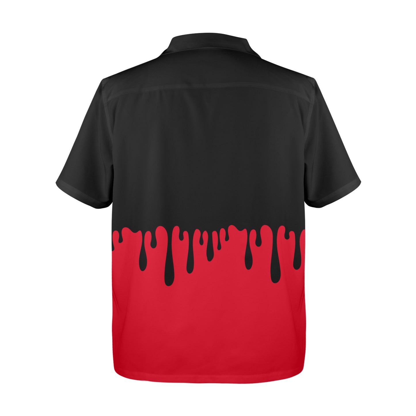 Horror Ooze Button Up Mens Shirt