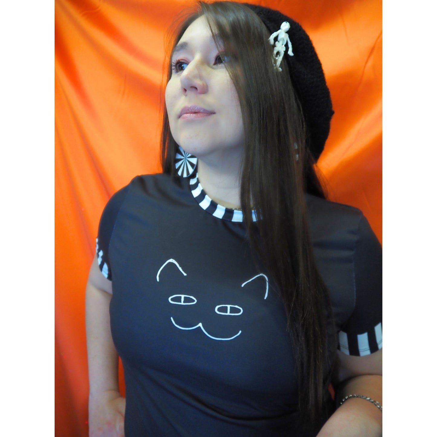 Howdy Kitten Black Cat Shirt