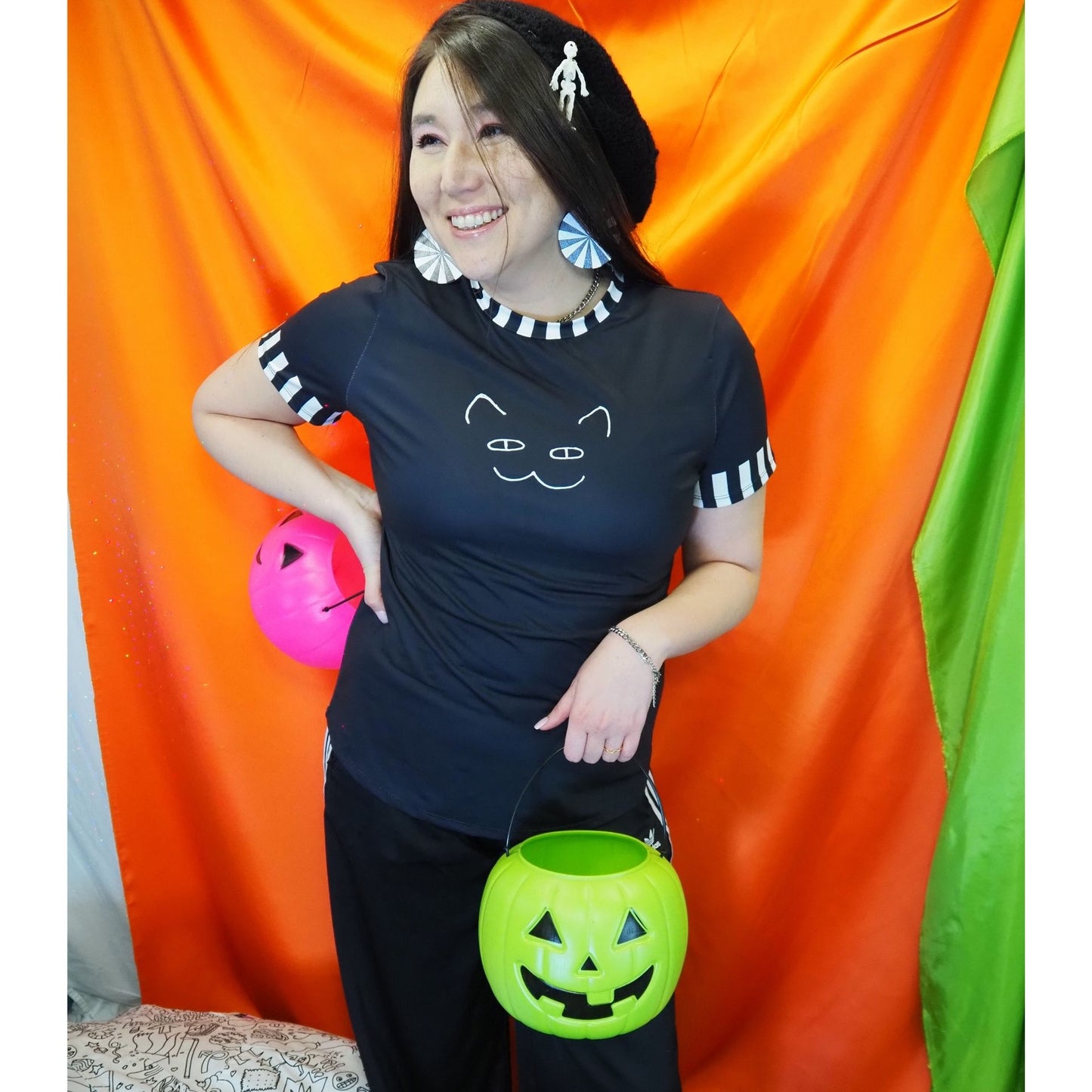 Howdy Kitten Black Cat Shirt