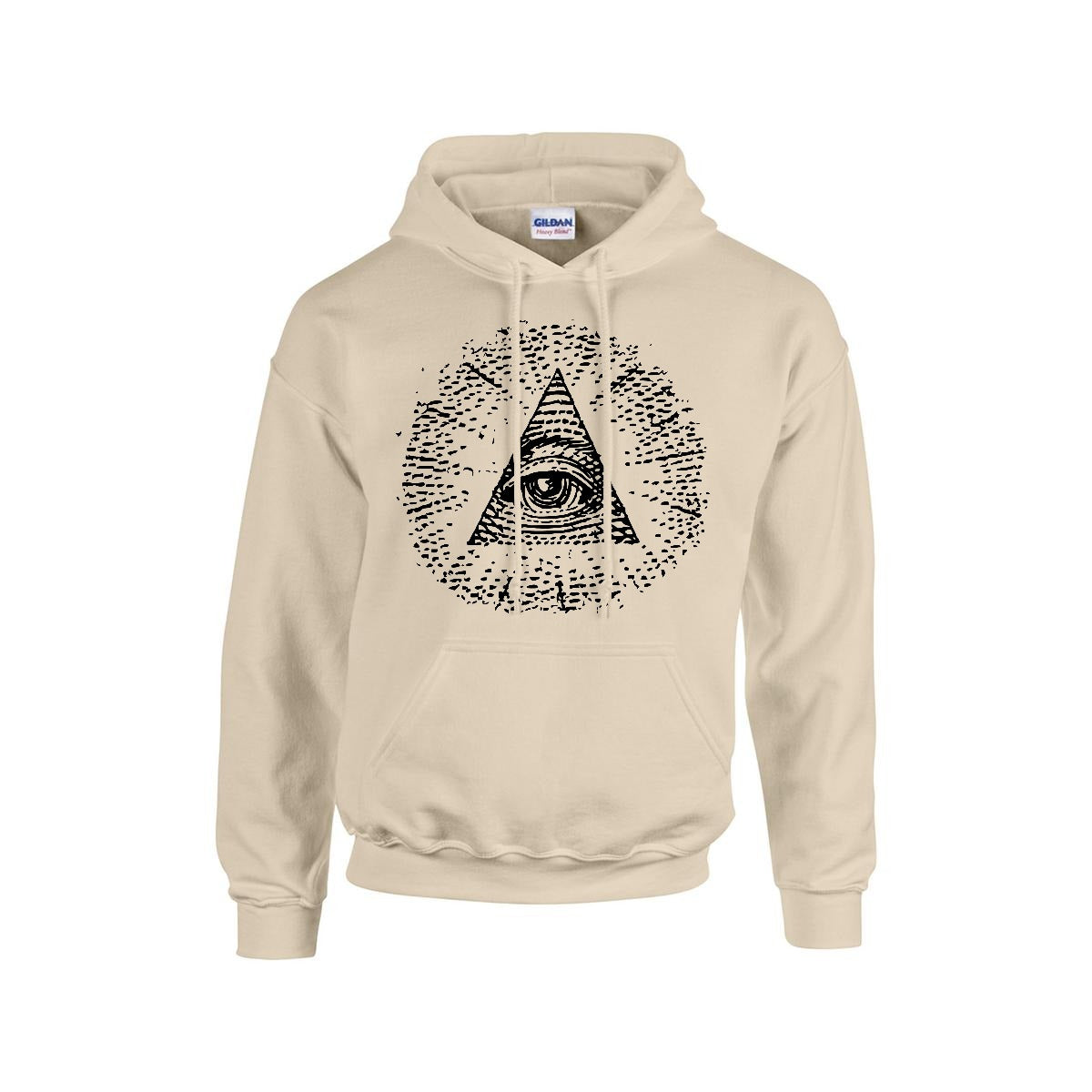 Eye of Providence Illuminati Pullover Hoodie USA-made