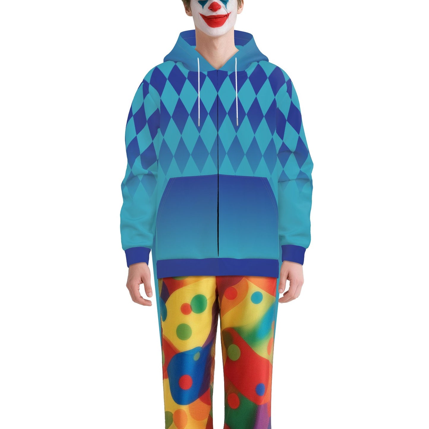 Into The Blue Jester Hoodie Fangtail LITE Clown Jacket