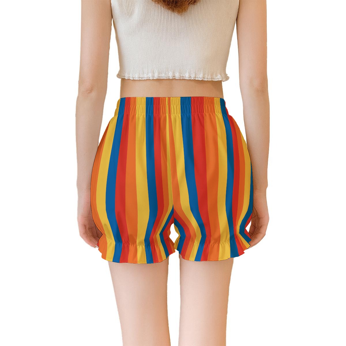 Jolly Stripe Puffy Clown Shorts