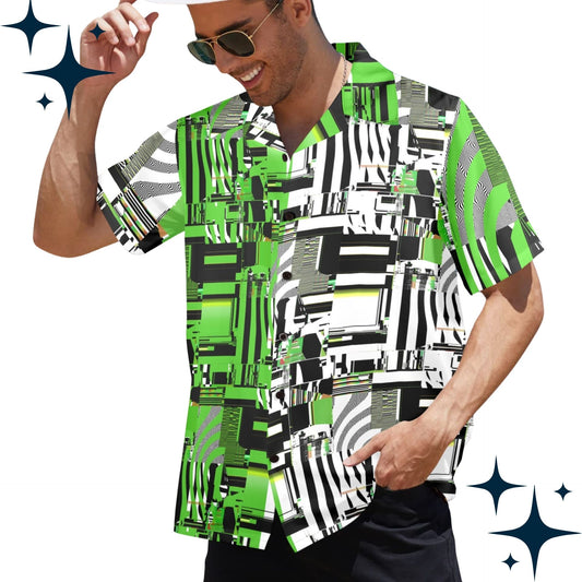 Killscreen Green Bowling Shirt USA-made