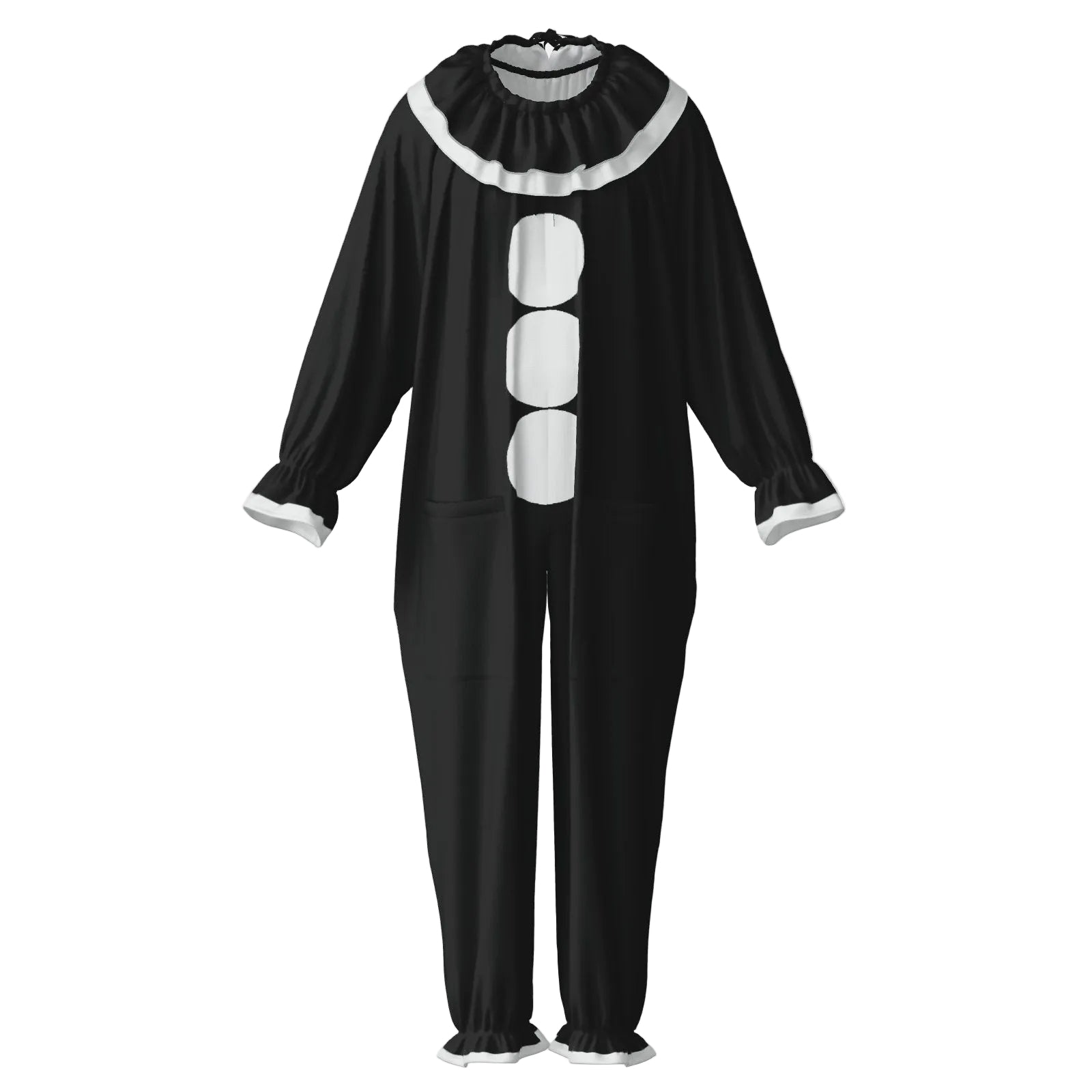Koko the Clown Suit w Ruffle Collar