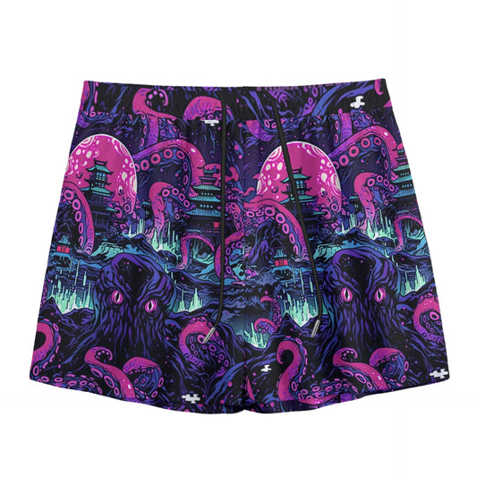Kraken Invades Tokyo! Gym Shorts