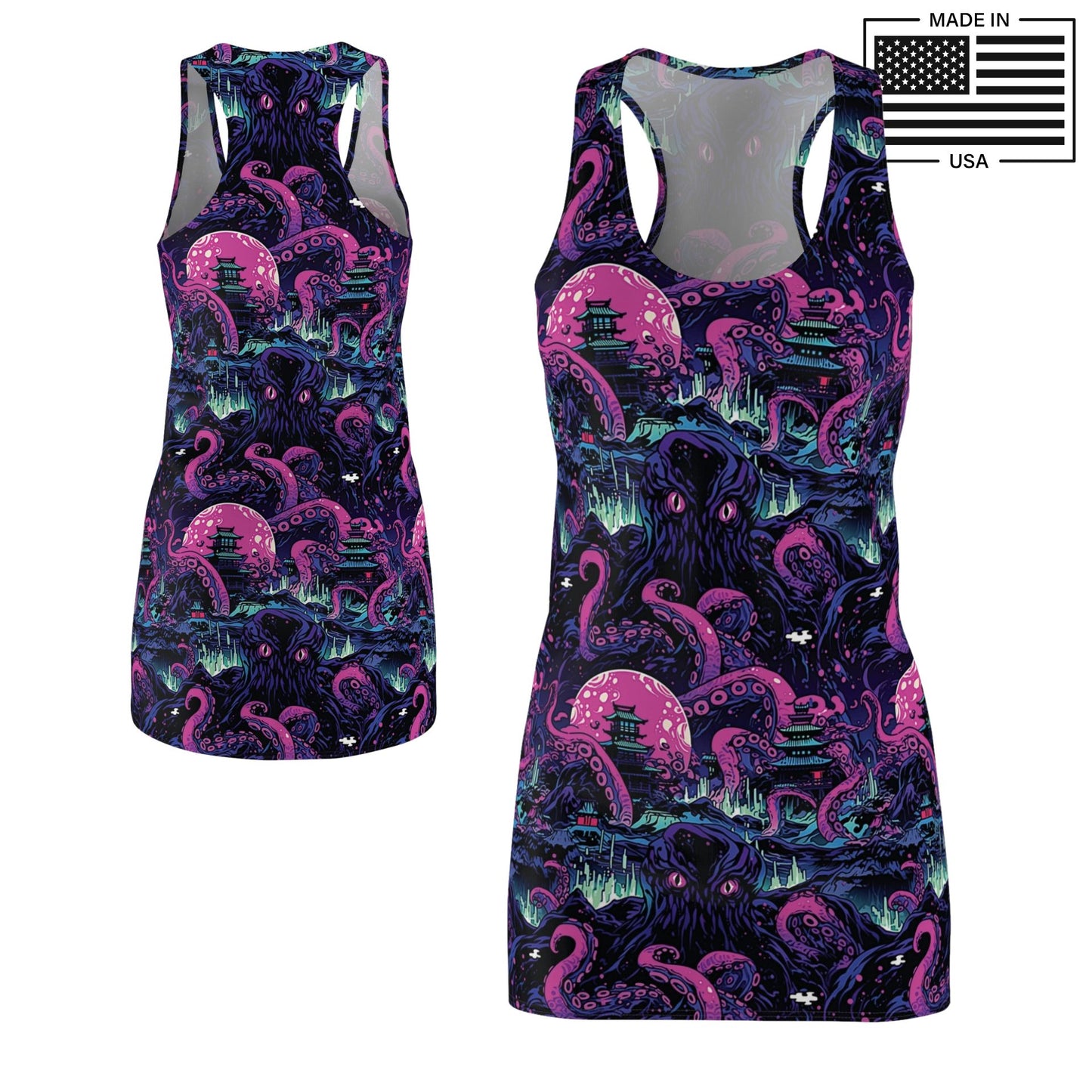 Kraken Invades Tokyo! Anime Tank Dress