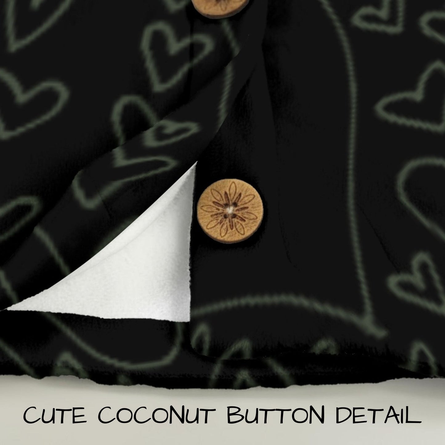 Love Spell Black Cat Ear Hoodie