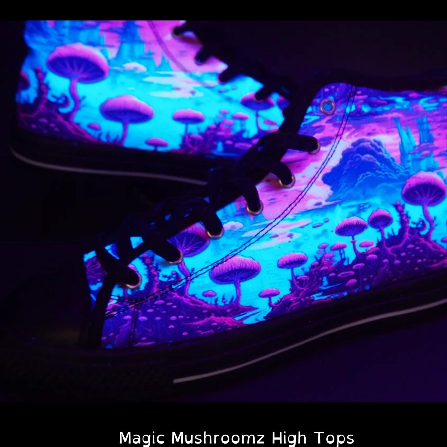 Magic Mushrooms Sneakers Nonbinary Size