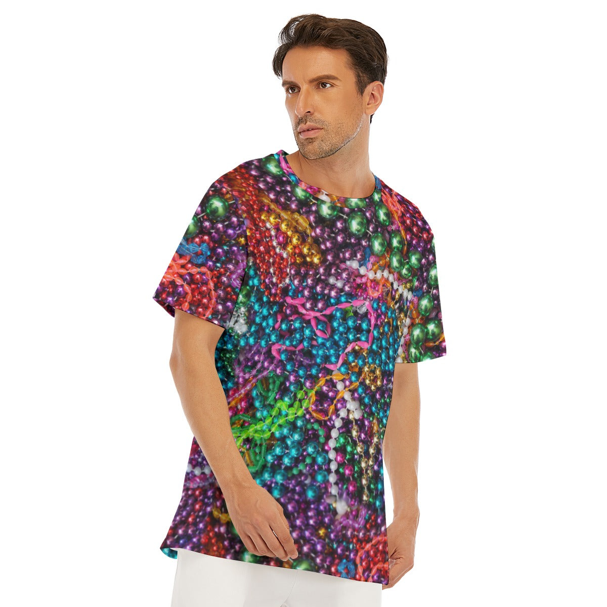 Mardi Gras Beads Tshirt