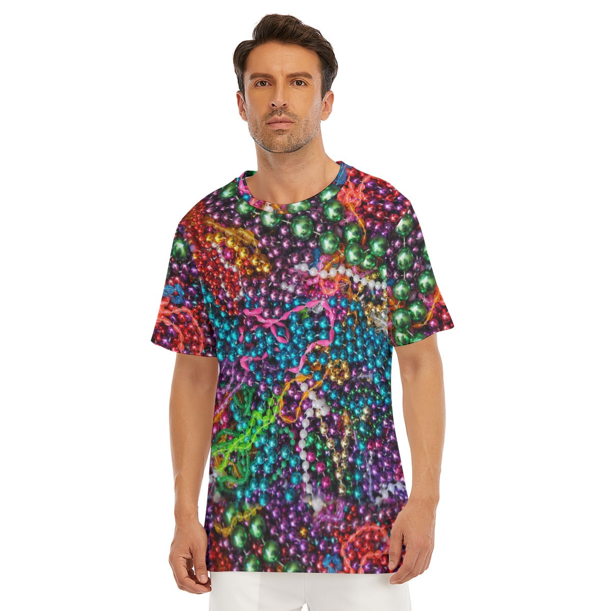 Mardi Gras Beads Tshirt