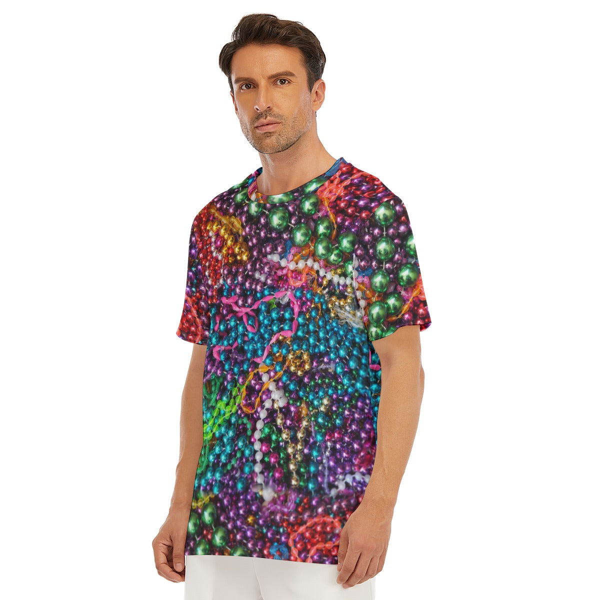 Mardi Gras Beads Tshirt