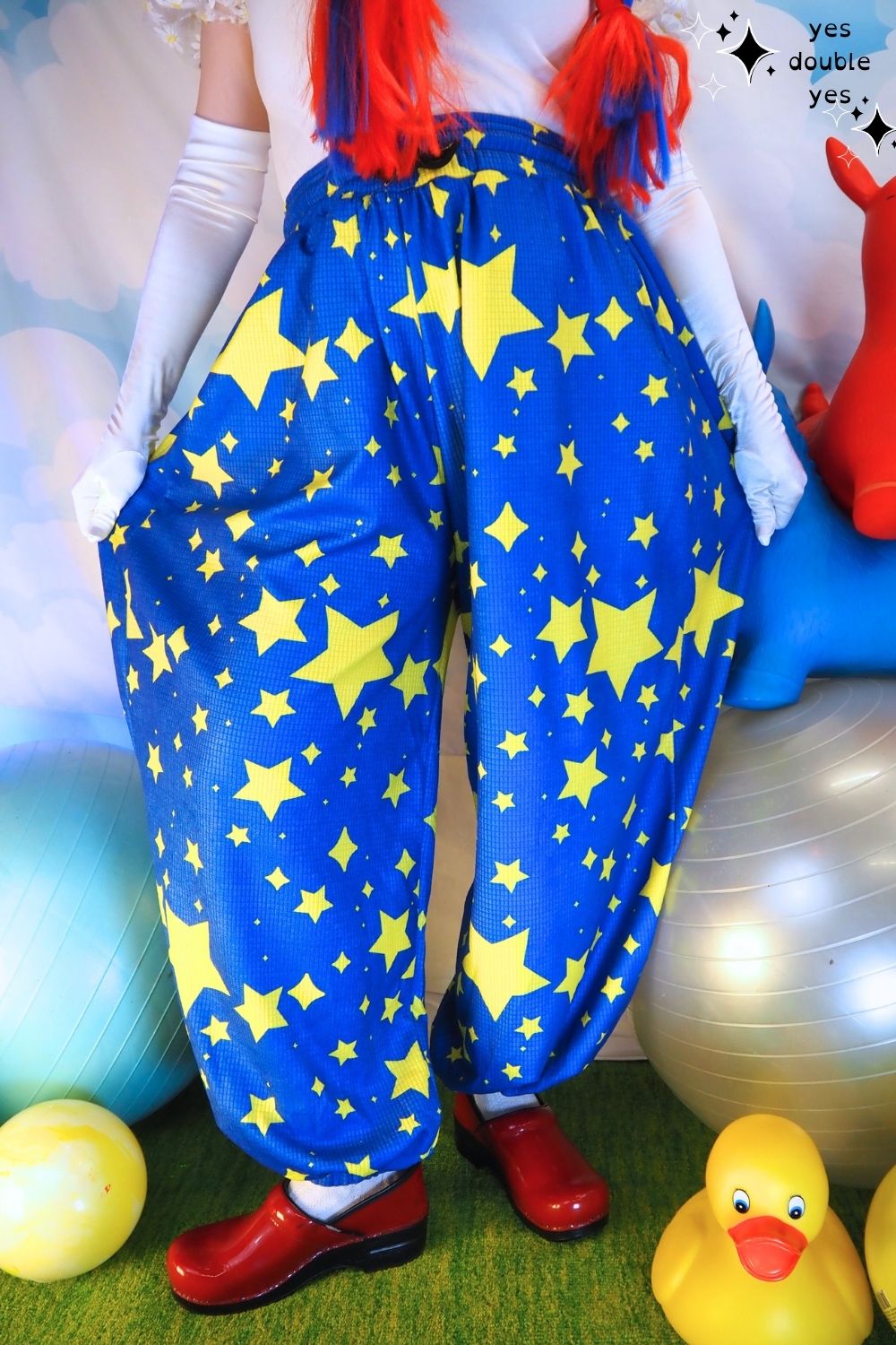 Night Stardust Clown Pantaloons