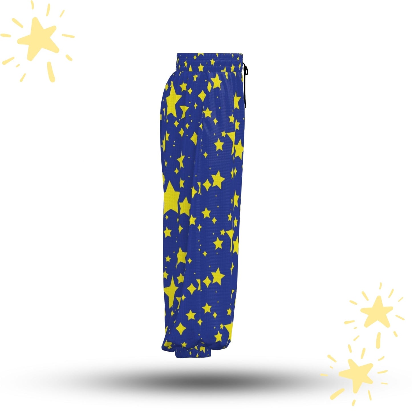 Night Stardust Jester Clown Pants Cooling Fabric