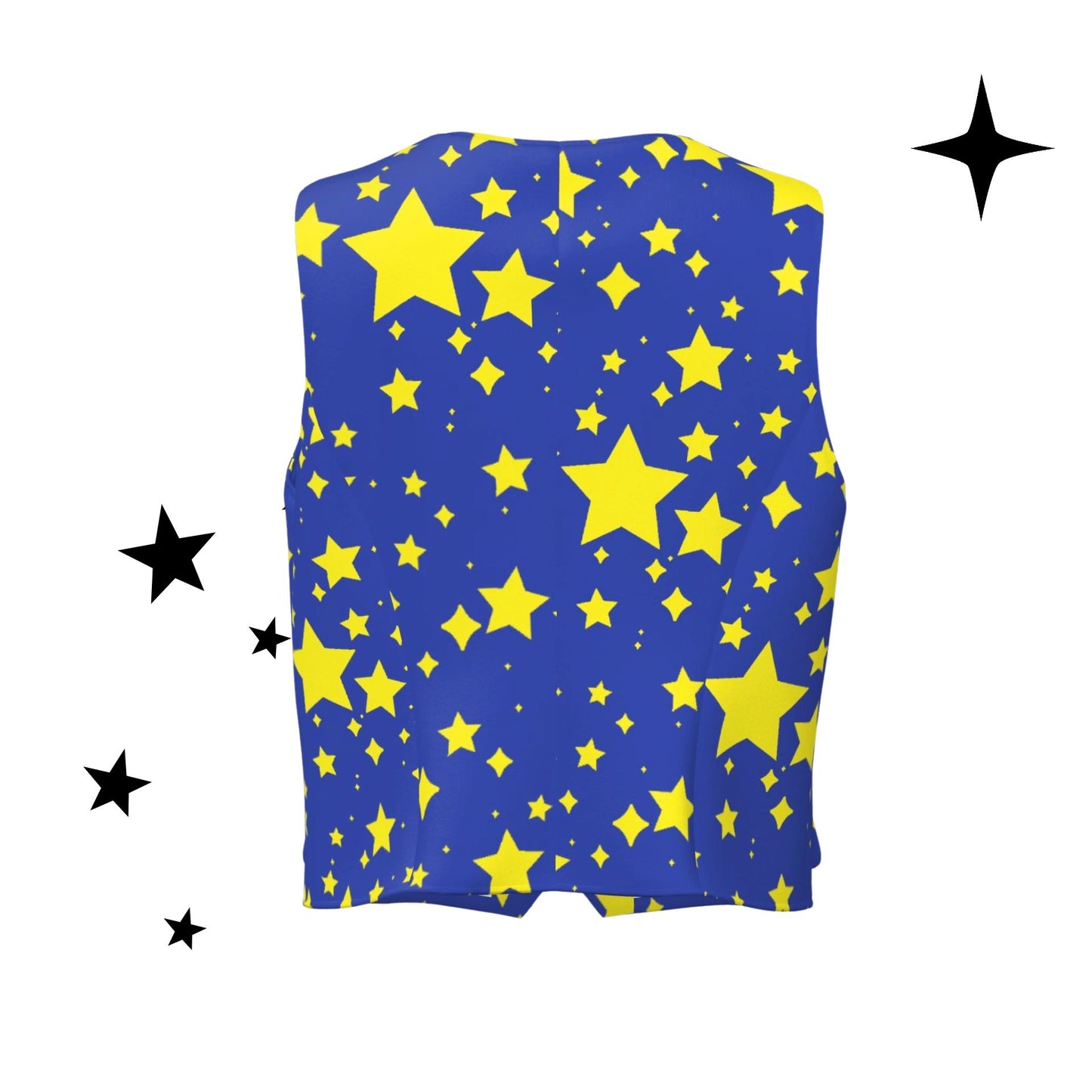 Night Stardust Dressy Suit Vest Femme Waistcoat