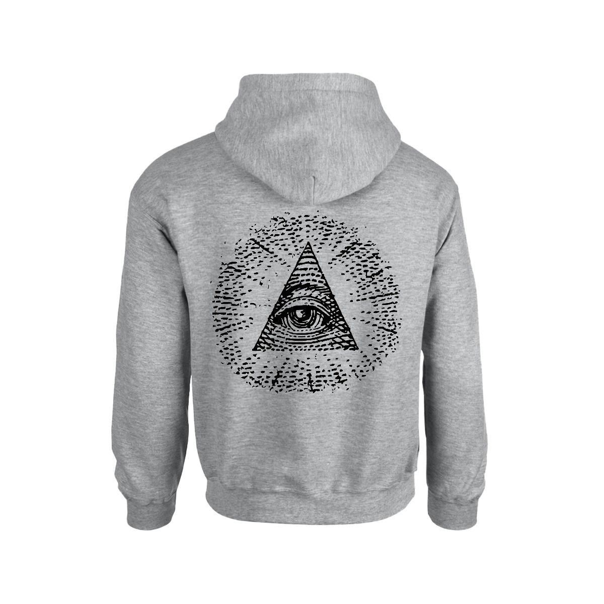 Eye of Providence Illuminati Pullover Hoodie USA-made