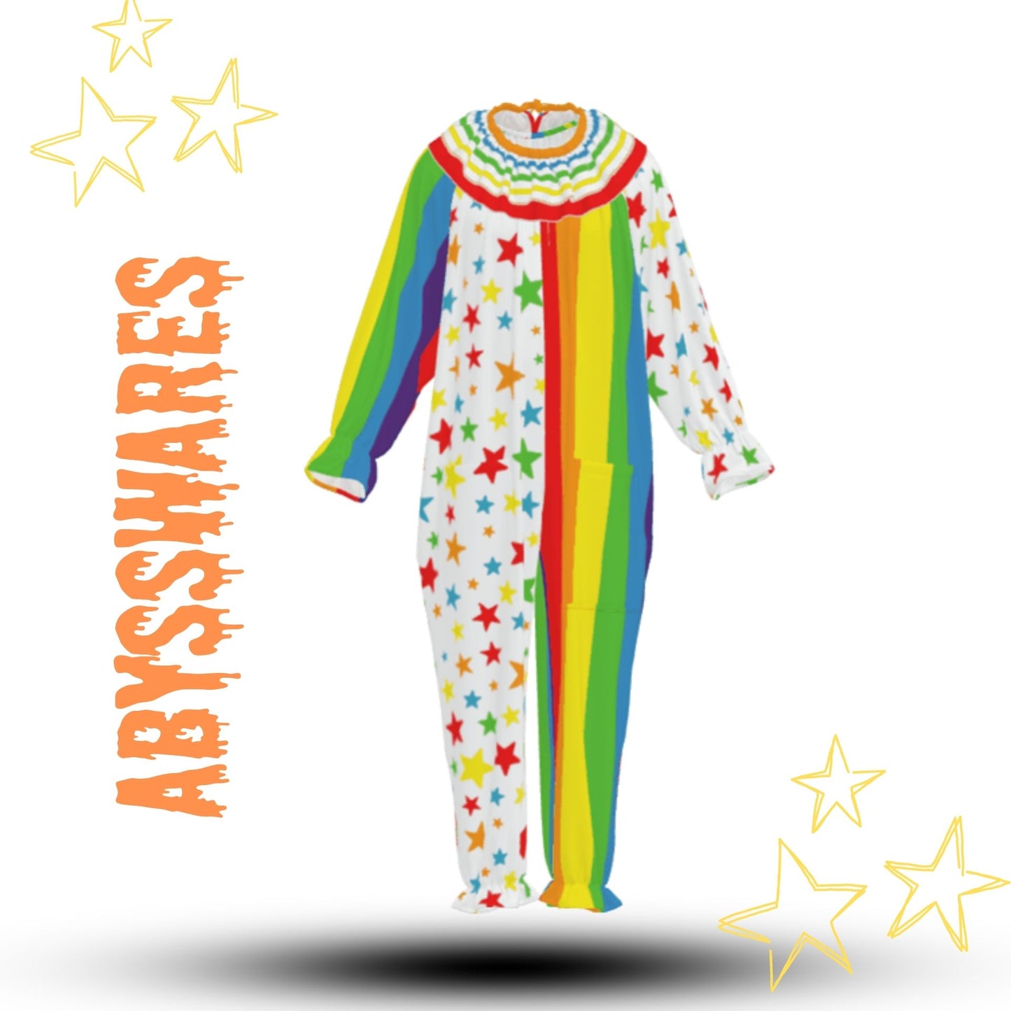 Party Poobah Pro Clown Suit w Pockets
