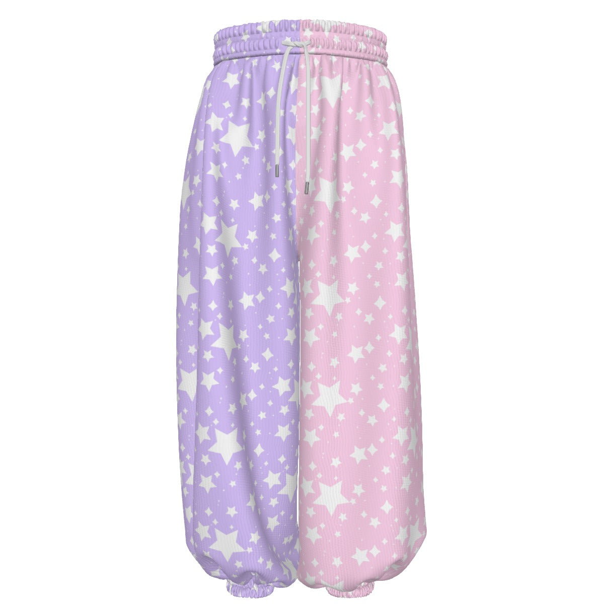 Pastel Stardust Fairy Kei Baggy Clown Pants