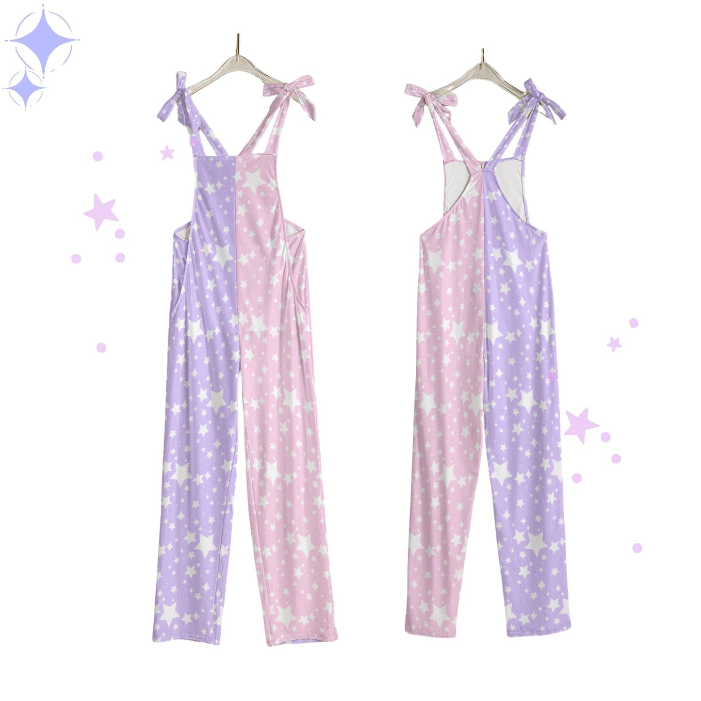Pastel Stardust Yume Kawaii Overalls