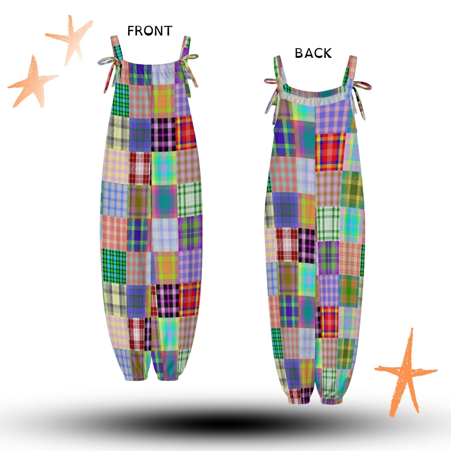 Patchalina Baggy Clown Jumpsuit