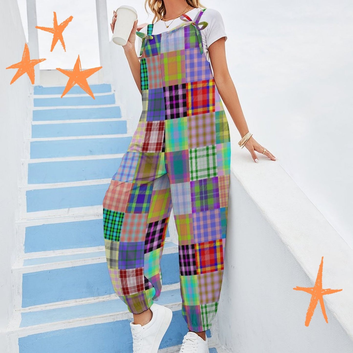 Patchalina Baggy Clown Jumpsuit