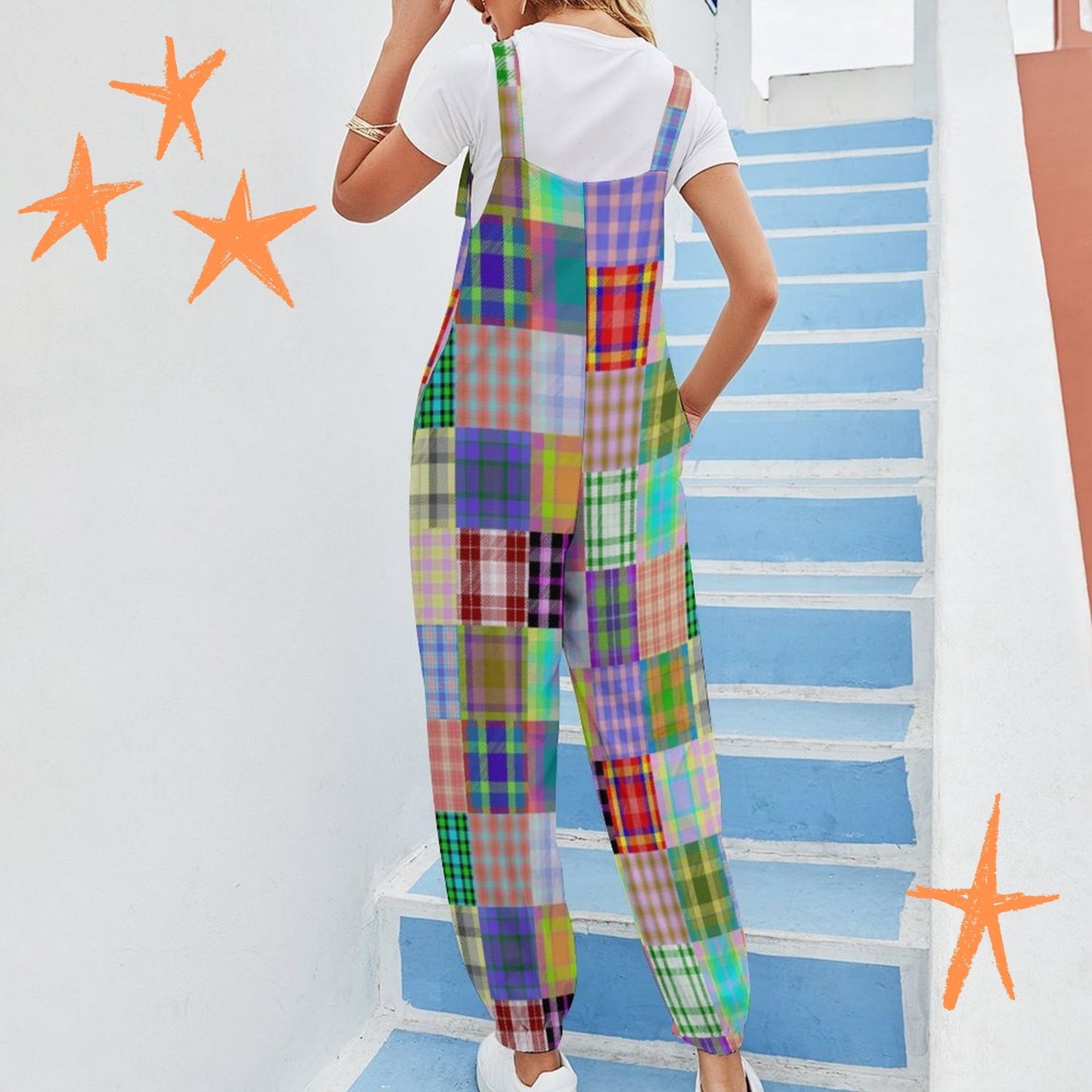 Patchalina Baggy Clown Jumpsuit