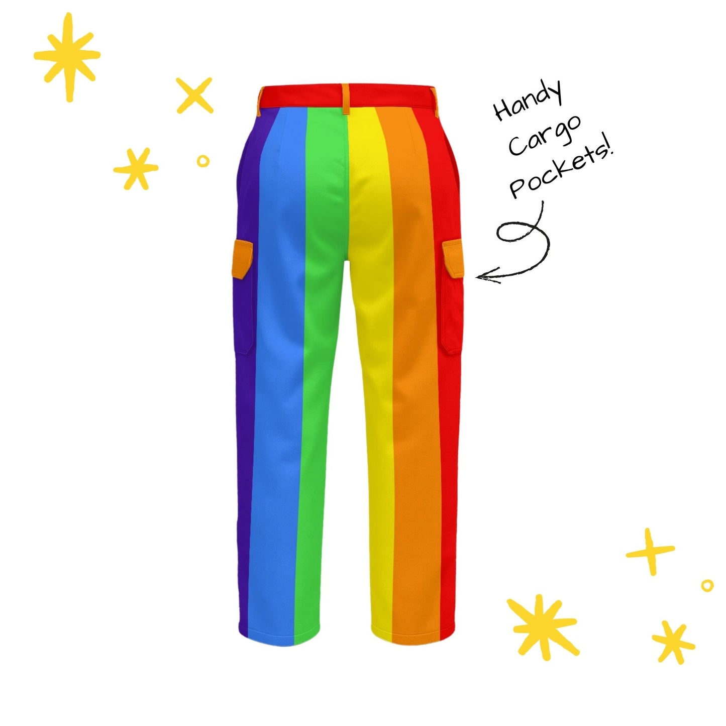 Rainbow Boss Cargo Trousers