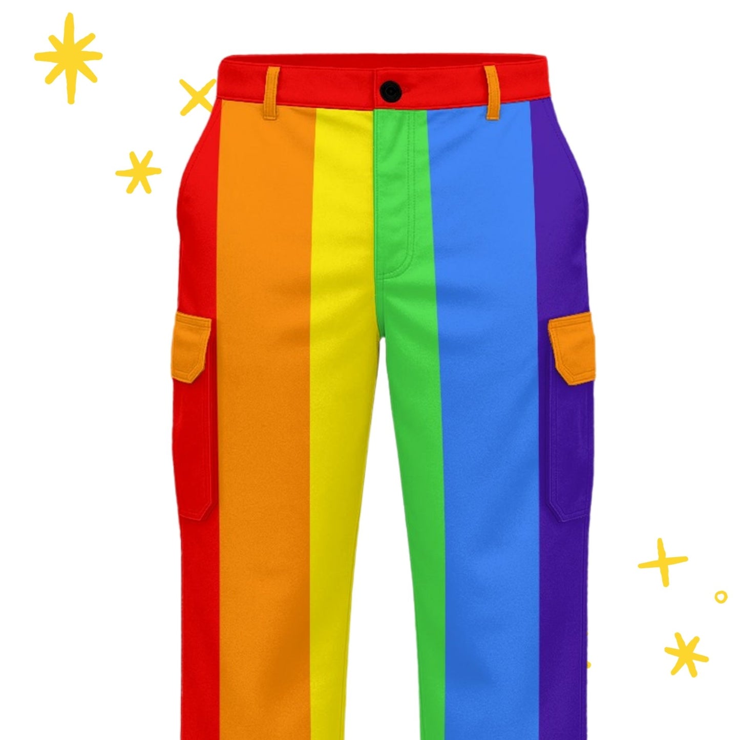 Rainbow Boss Cargo Trousers