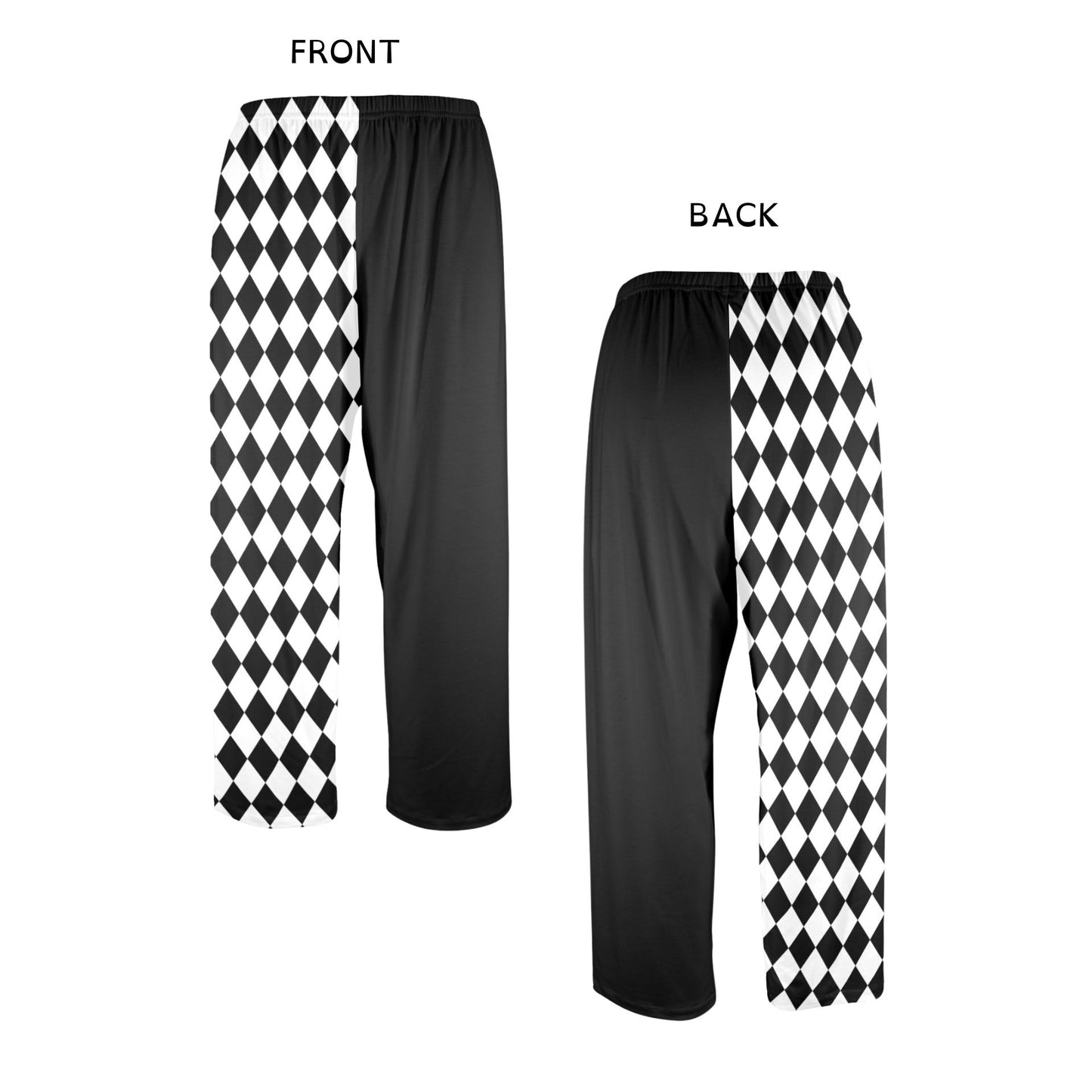 Pierrot Harlequin Jester Mens PJ Pants USA-made