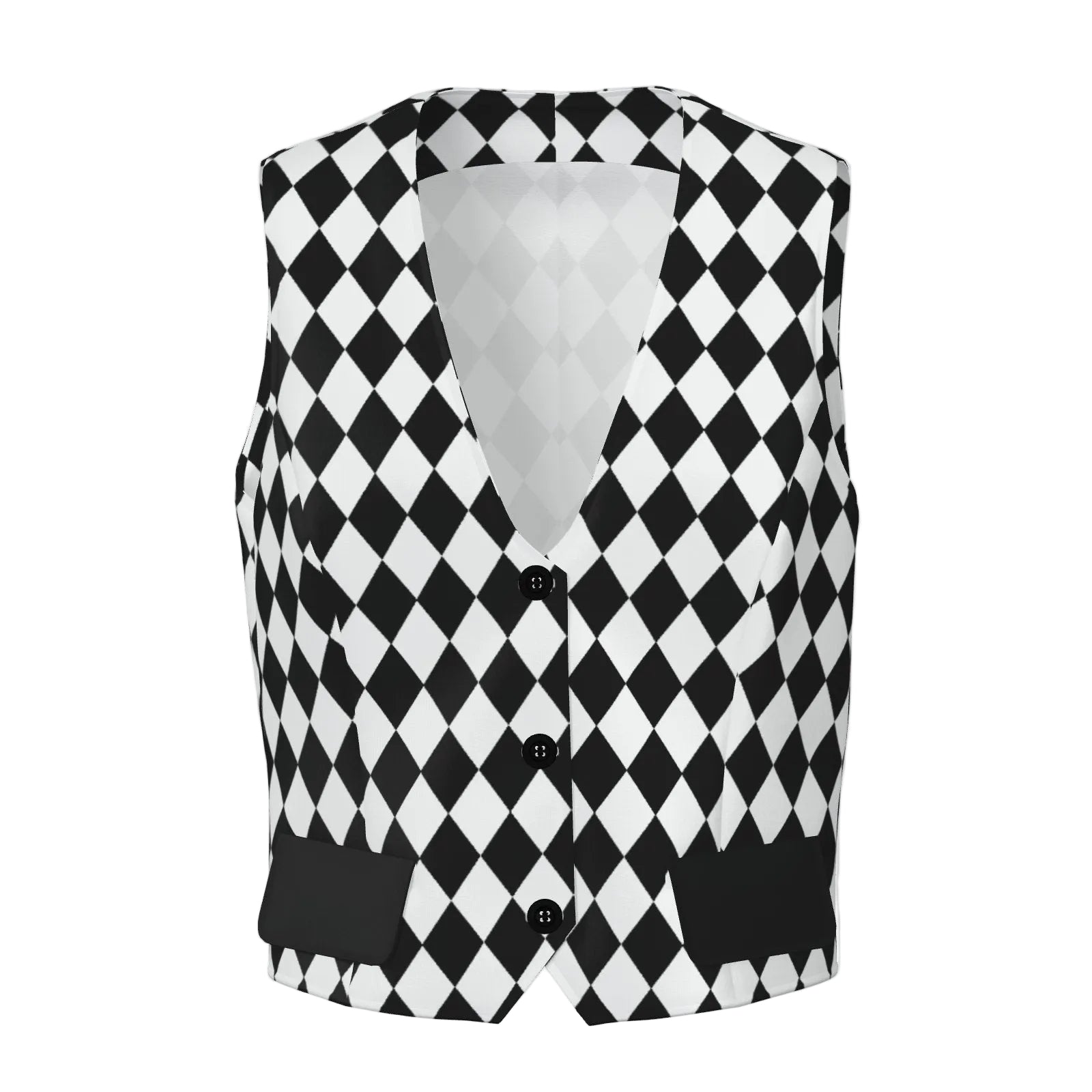 Pierrot Harlequin Womens Jester Vest