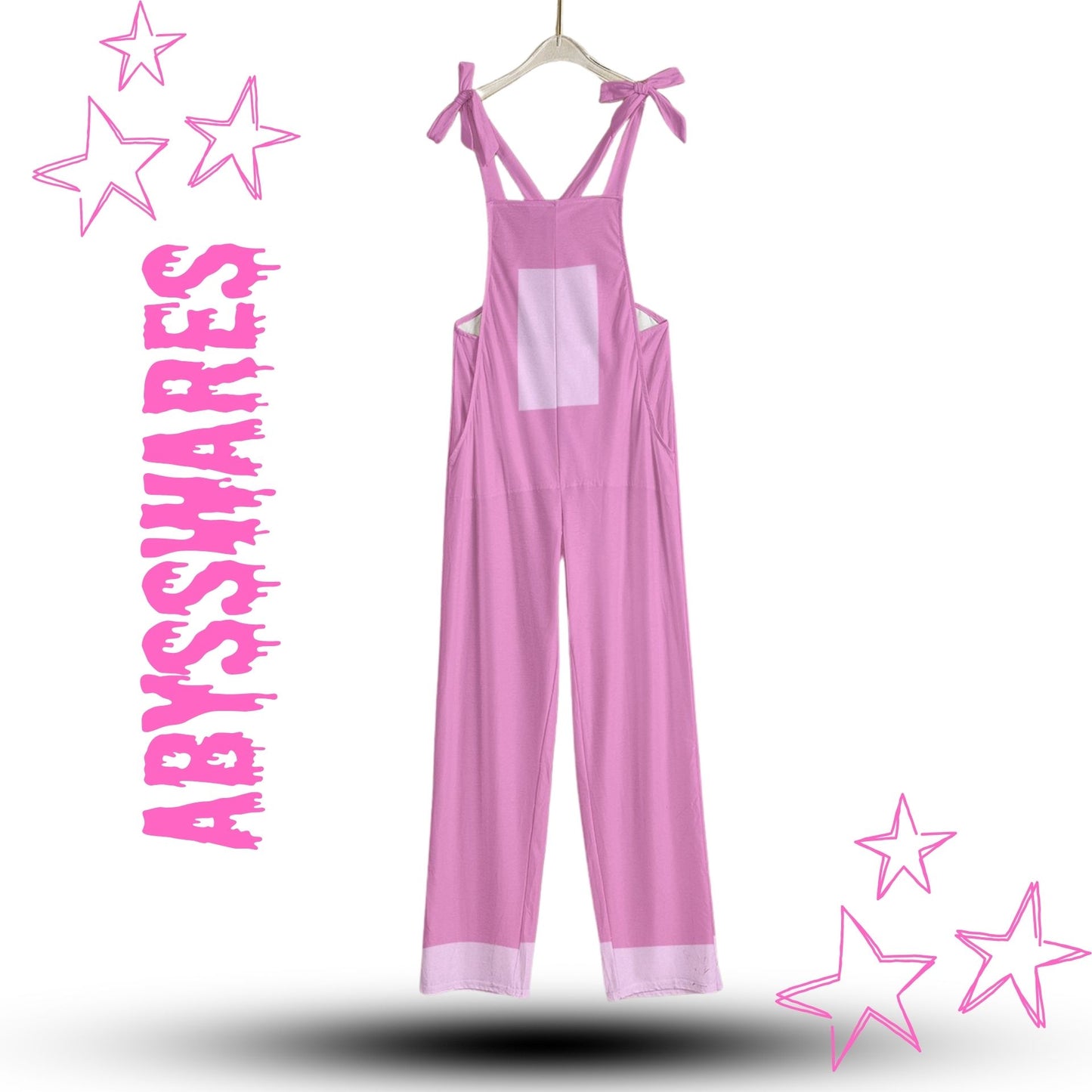 Pink Prankster Kidcore Overalls