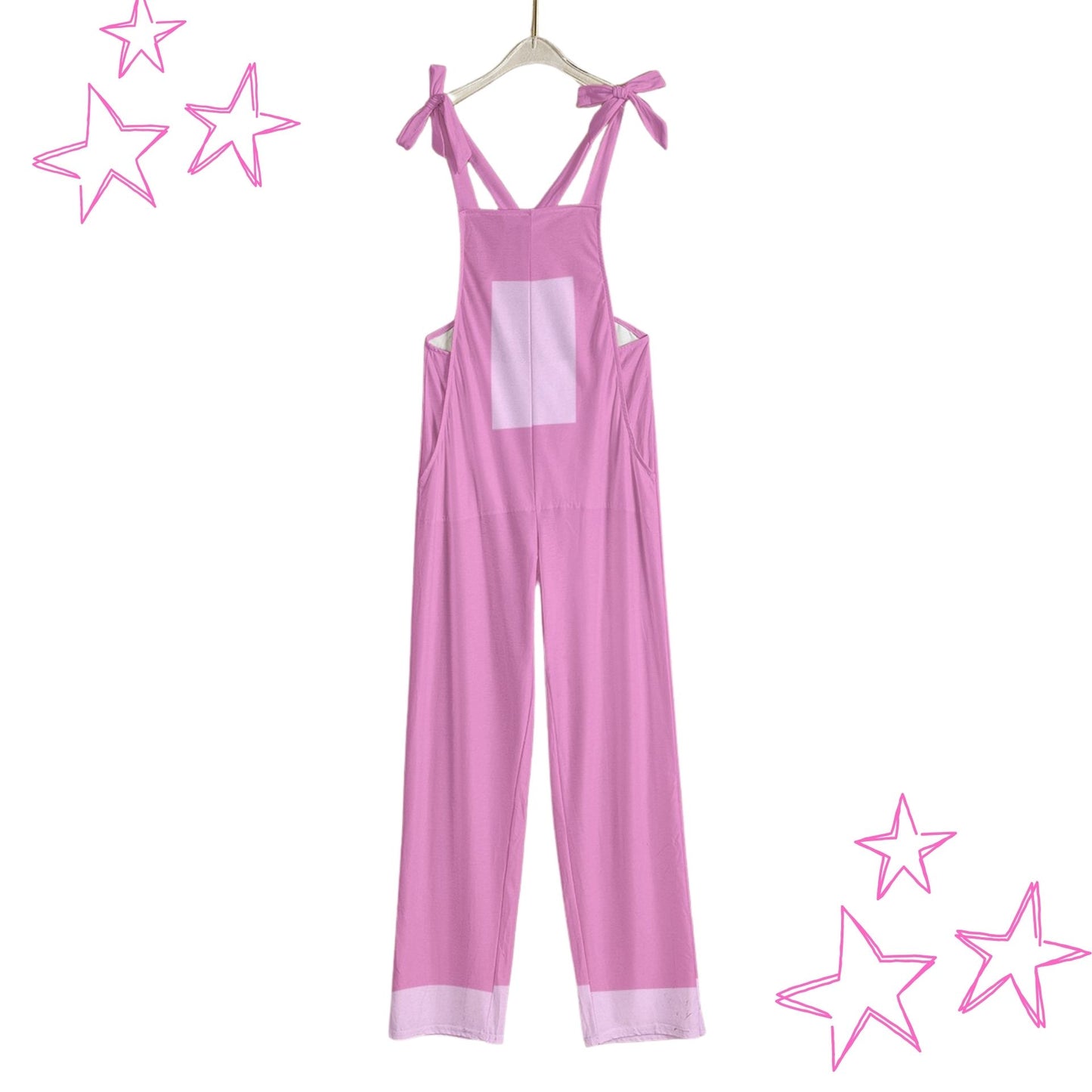 Pink Prankster Kidcore Overalls