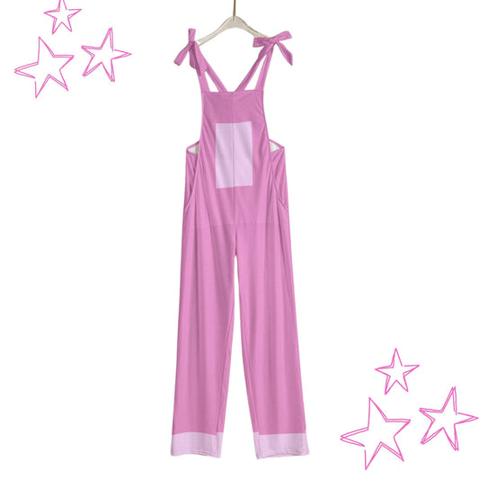 Pink Prankster Kidcore Overalls