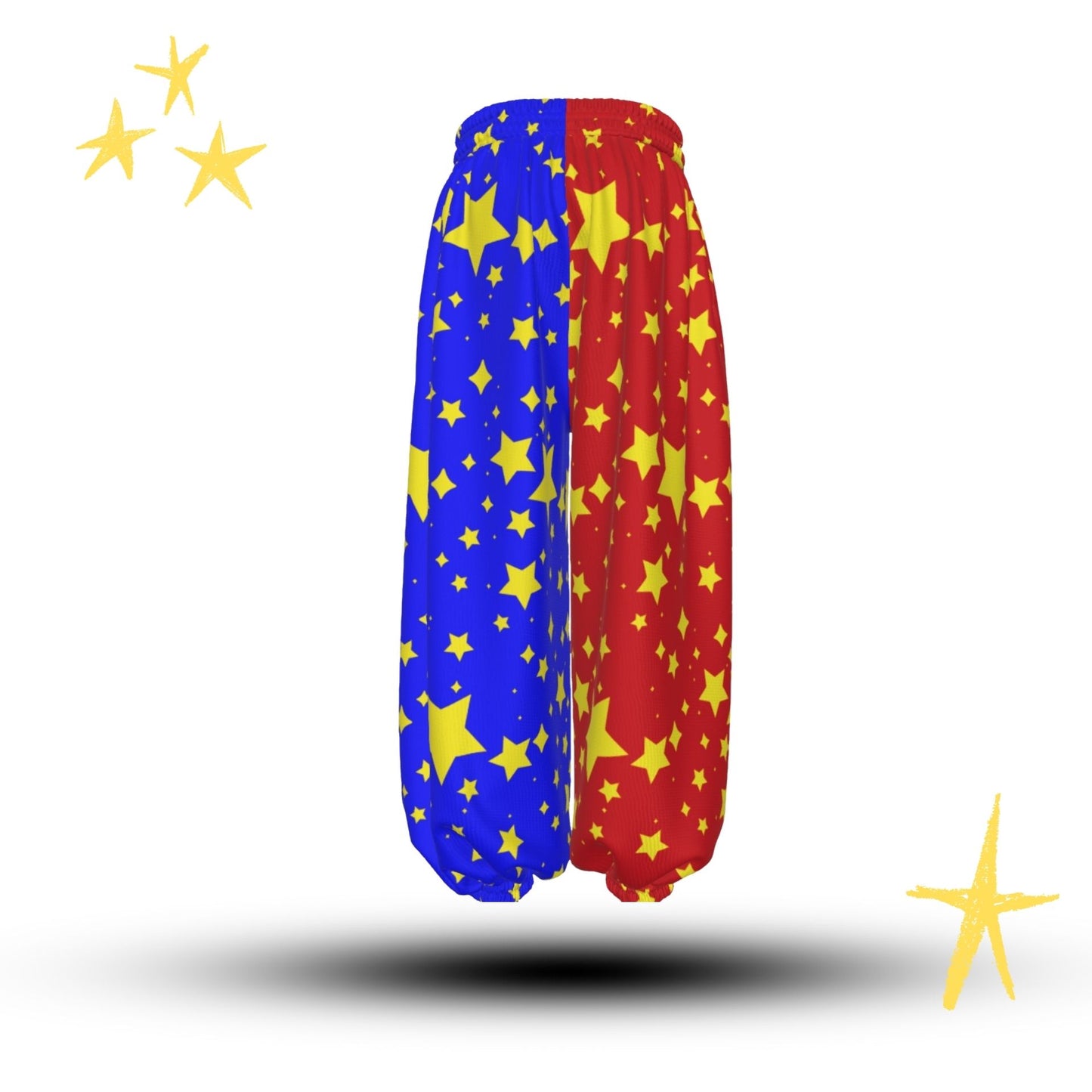 Primary Stardust Baggy Jester Clown Pants