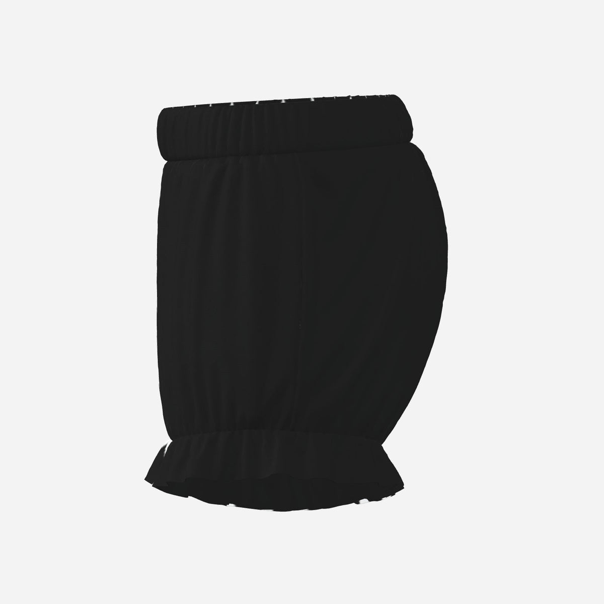 Pufflette Pants Pierrot Diamond Black Split Jester Bloomers Puffy Clown Shorts