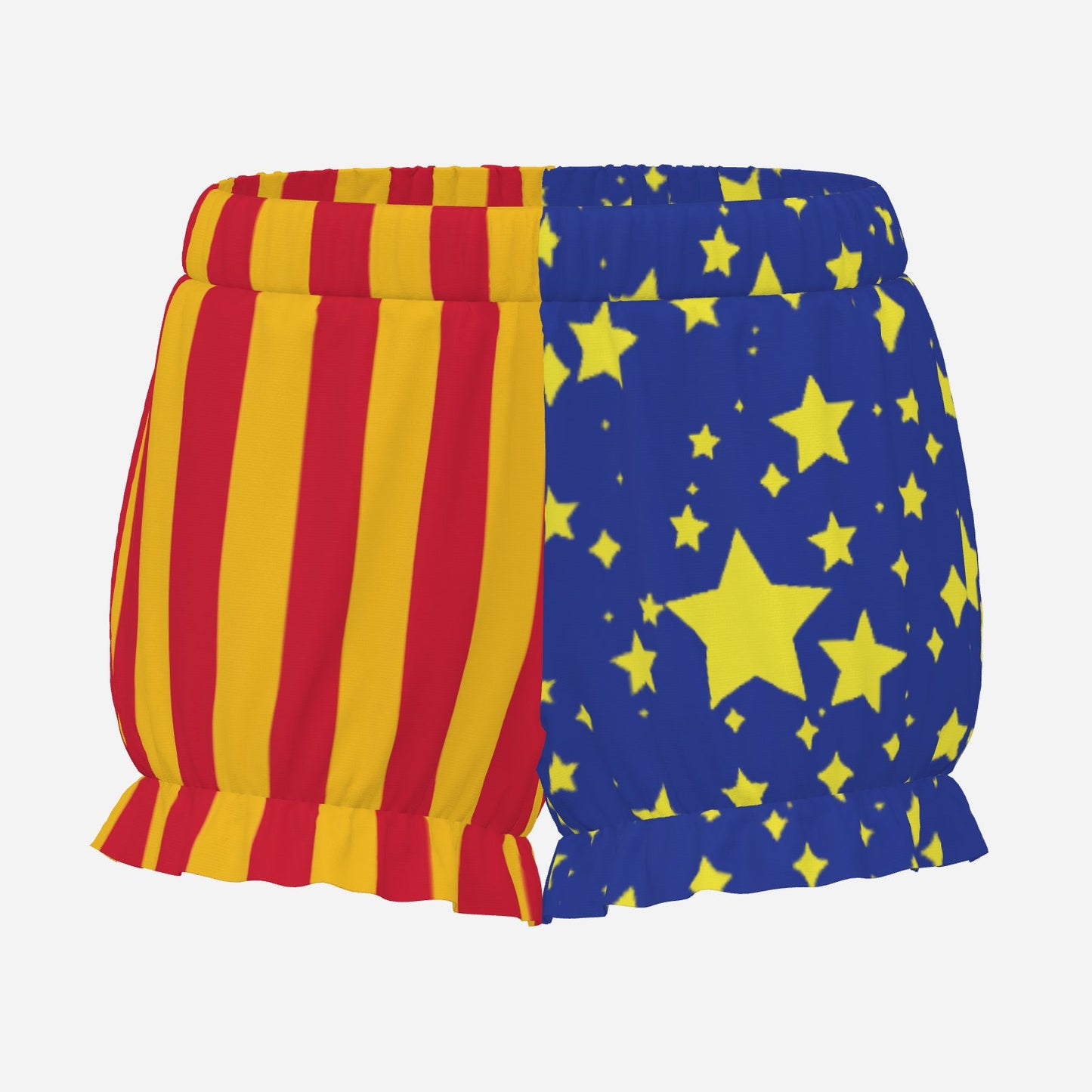 Pufflette Pants Sun Stripe Night Stardust Ruffle Jester Bloomer Clown Shorts