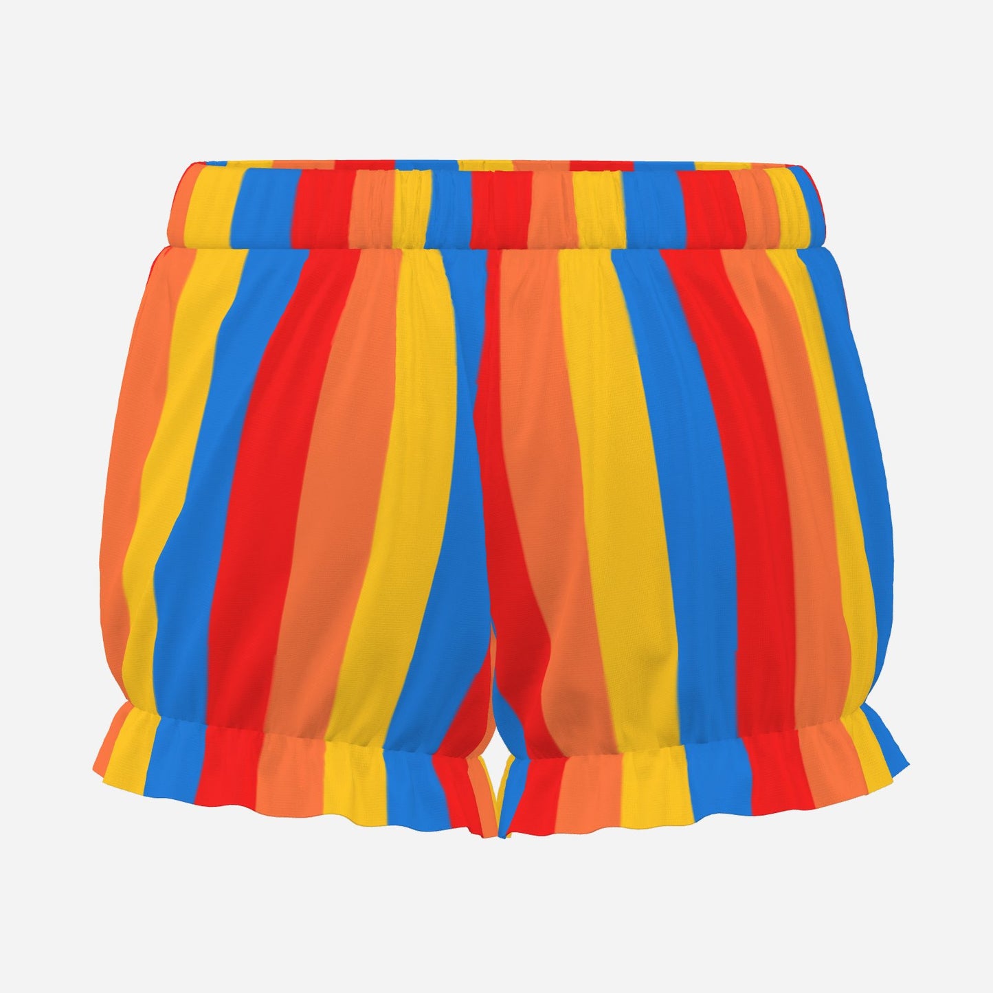Pufflette Pants Jolly Stripe Puffy Clown Shorts Jester Bloomers