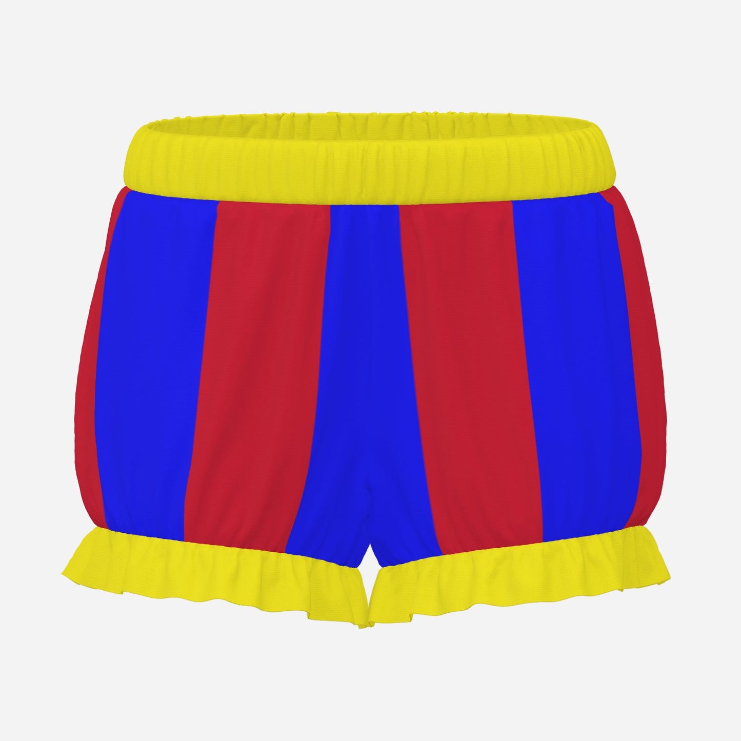Pufflette Pants Primary Pal Poofy Red Blue Yellow Clown Shorts Ruffle Knickers