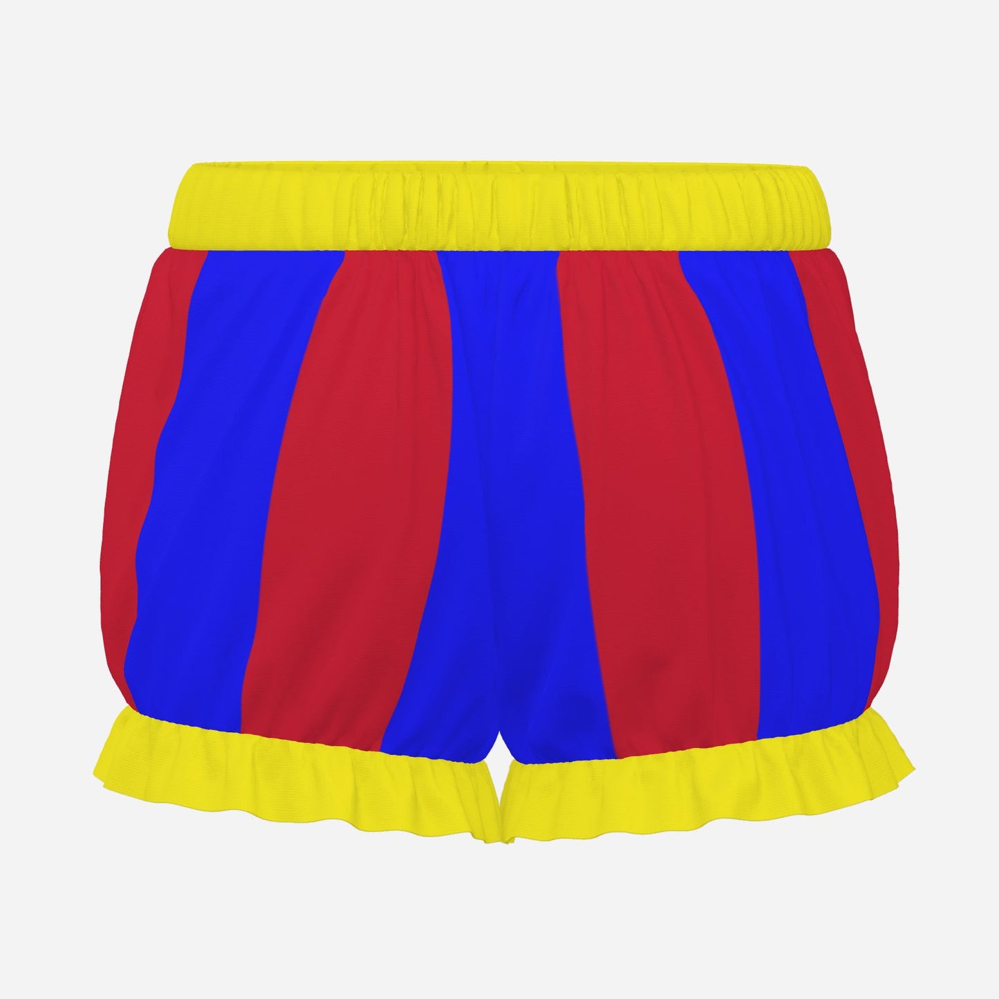 Pufflette Pants Primary Pal Poofy Red Blue Yellow Clown Shorts Ruffle Knickers