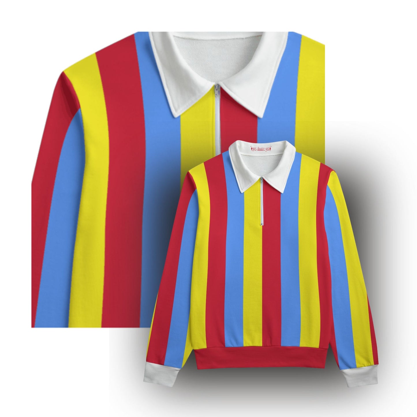 Puppet Hut Darling Clown Sweater