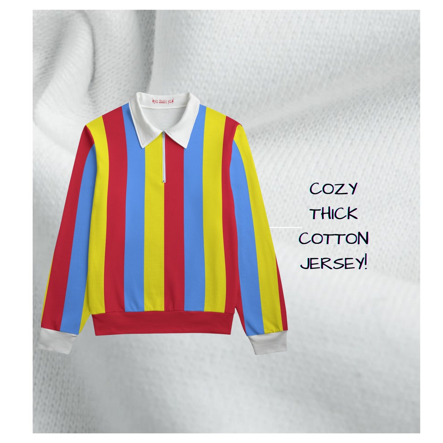 Puppet Hut Darling Clown Sweater