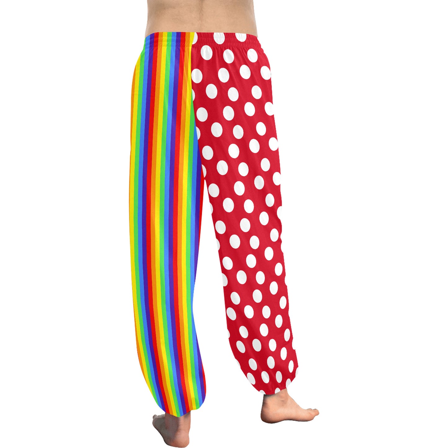 Rainbow Red Dotty Clown Bloomers