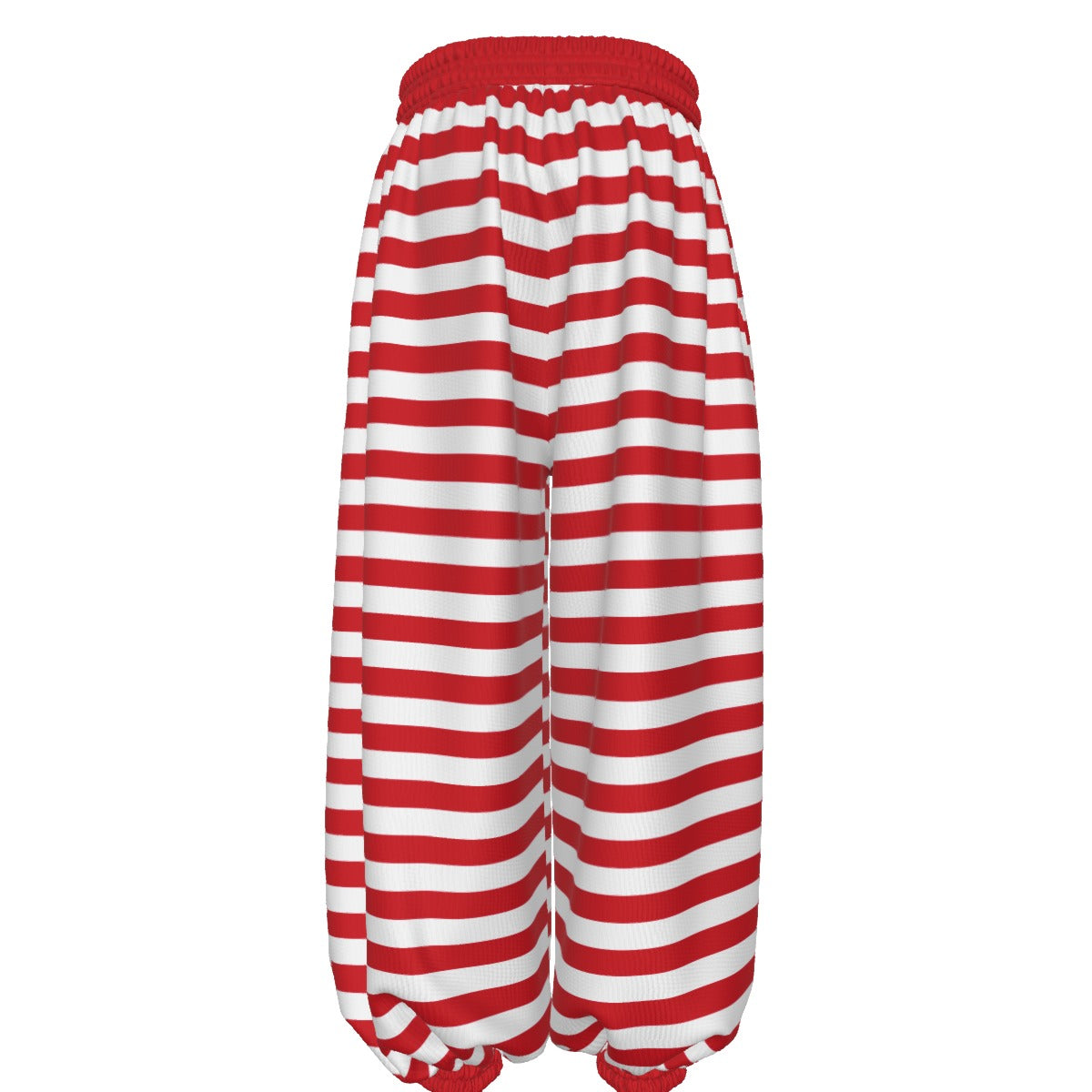 Rot-weiße Elfenstreifen-Pantaloons