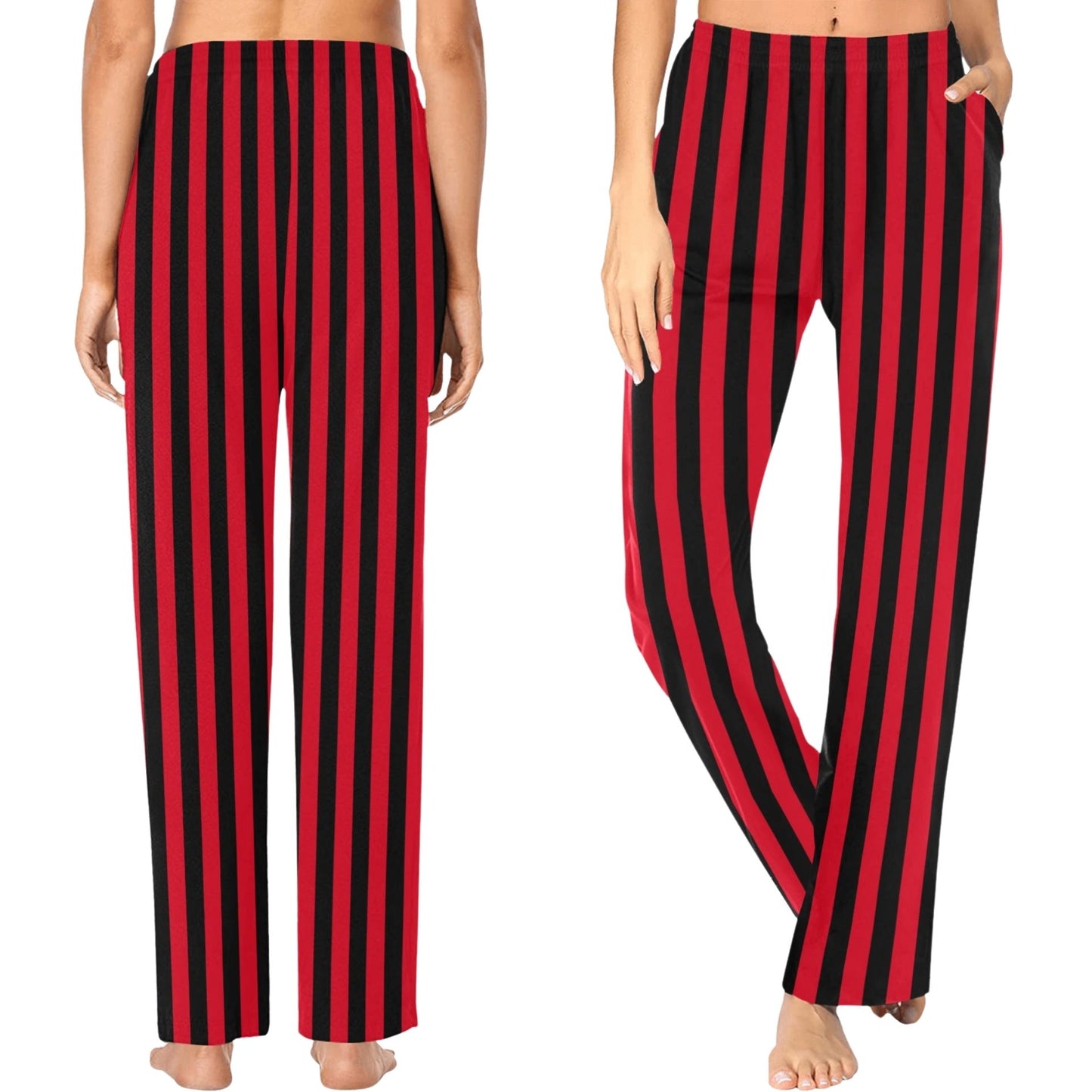 Red Black Stripe Costume n Sleep Pants