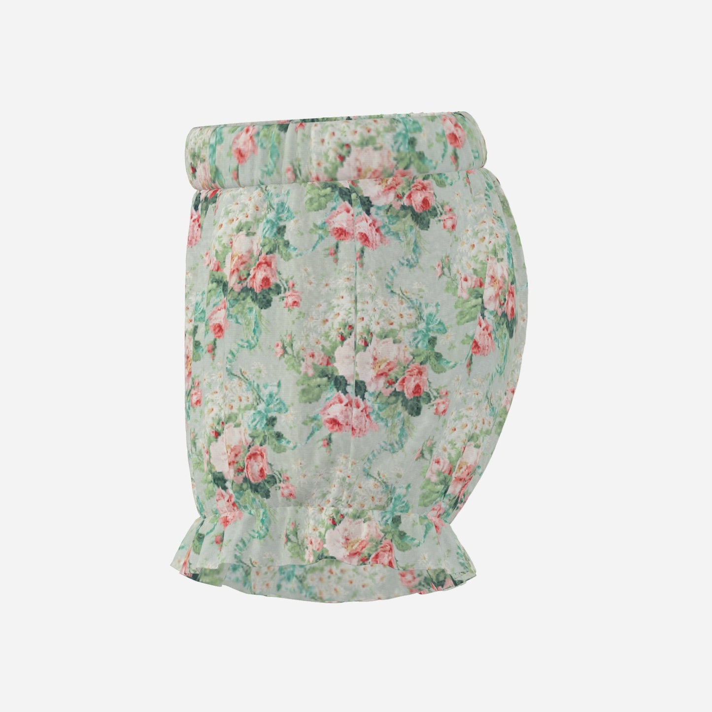 Pufflette Pants Rose n Bows Jester Bloomers Ruffle Clown Shorts