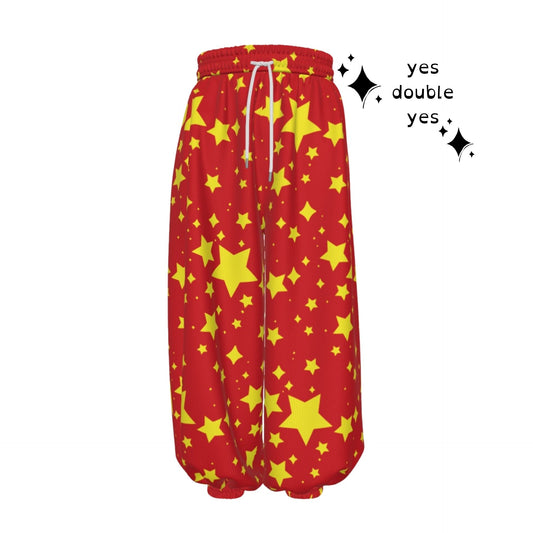 Ruby Stardust Clown Pantaloons