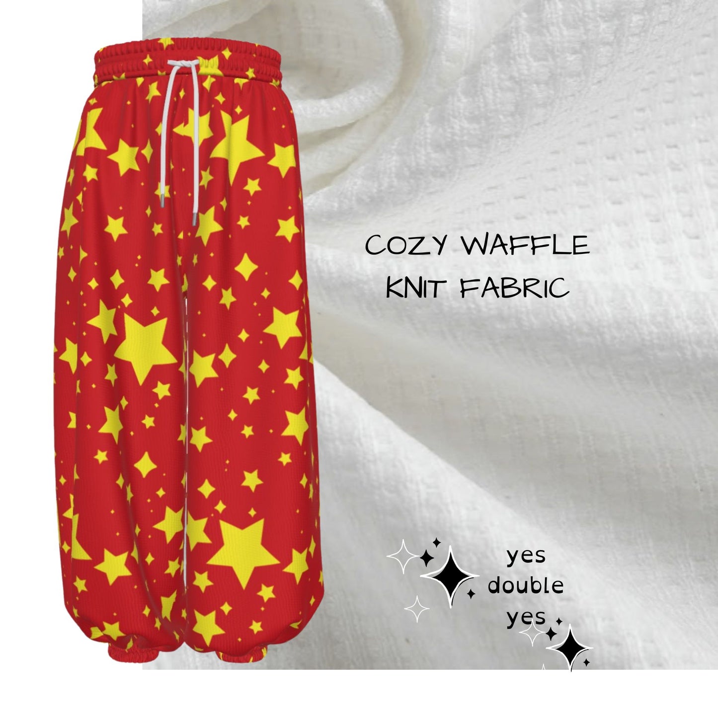 Ruby Stardust Clown Pantaloons