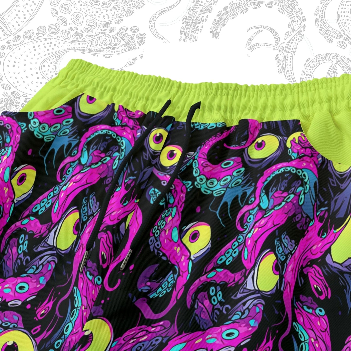 The Shoggy Shorts! Weirdcore Tentacle Eyeball Cotton Jorts