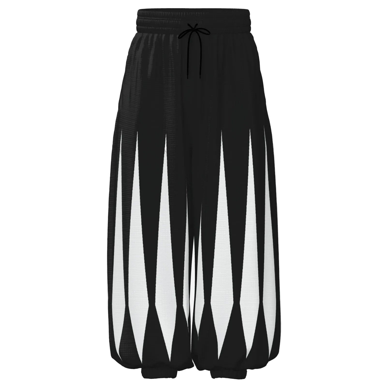 slashed look jester pantaloons, adult sizes unisex