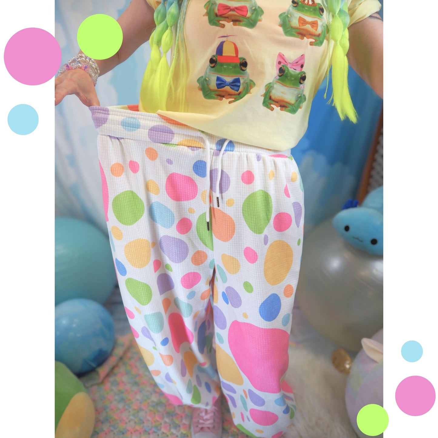 Softie Spots Balloon Pantaloons Clown Pants