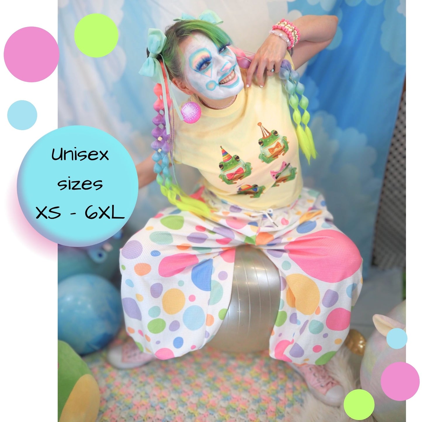 Softie Spots Balloon Pantaloons Clown Pants